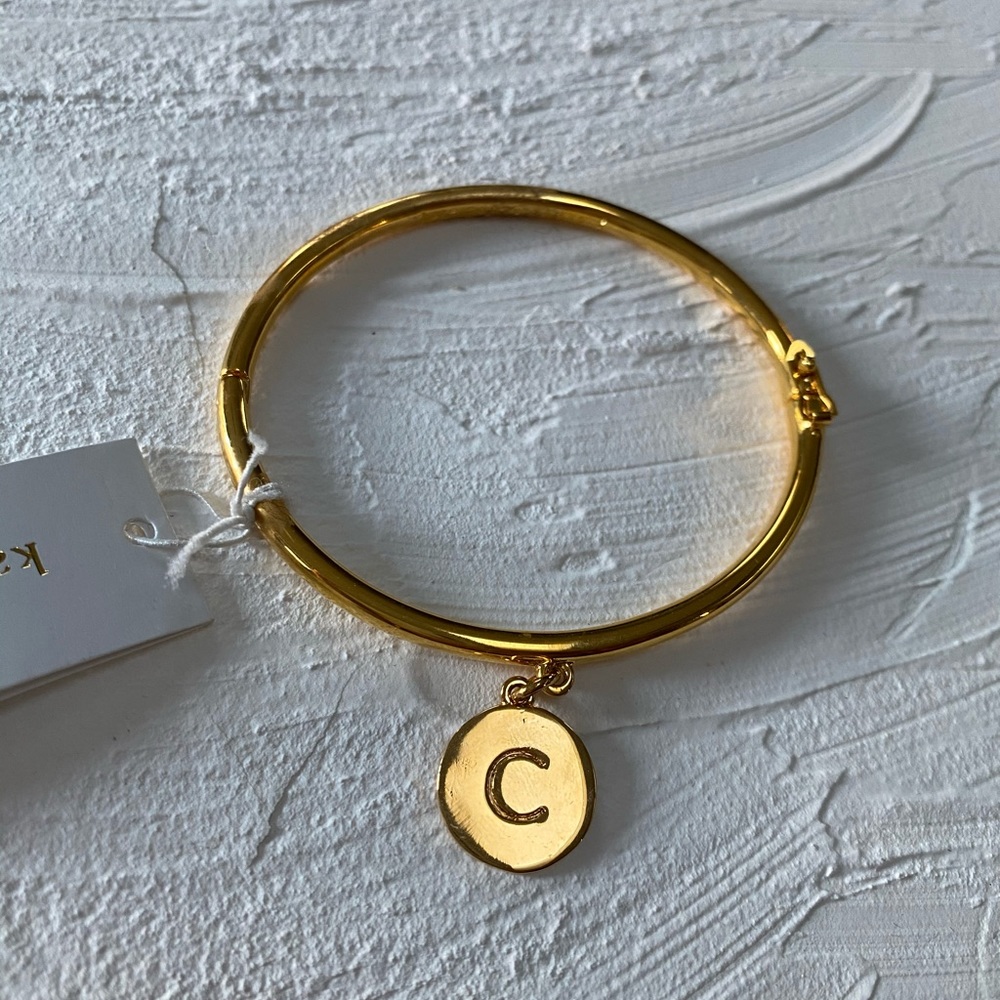 Monogram Kate Spade bracelet C NWT
